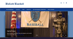 Desktop Screenshot of bullardbaseball.com